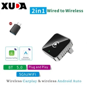 📱 ربط التيليفون بالسيارة بلا كابل – CarPlay / Android Auto Sans Fil